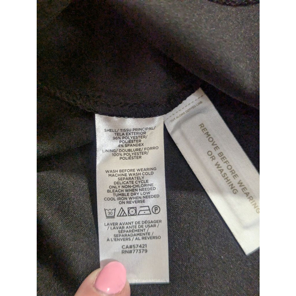 Ann Taylor Petites Faux Suede Midi Wrap Dress 6 Petite - Picture 6 of 12